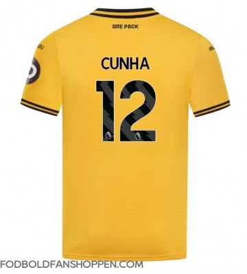 Wolves Matheus Cunha #12 Hjemmebanetrøje 2024-25 Kortærmet